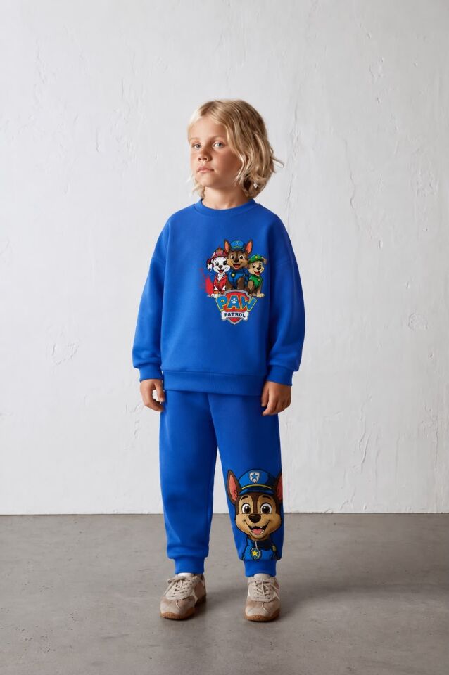 Mavi Paw Patrol Baskılı Takım 2-3 YAŞ