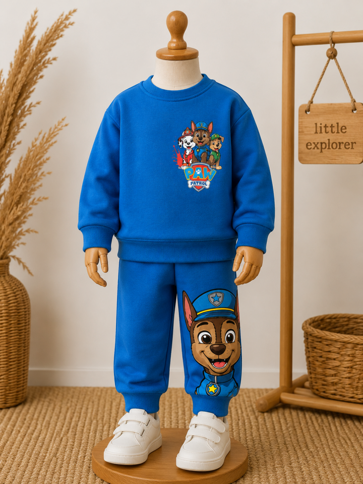 Mavi Paw Patrol Baskılı Takım 2-3 YAŞ