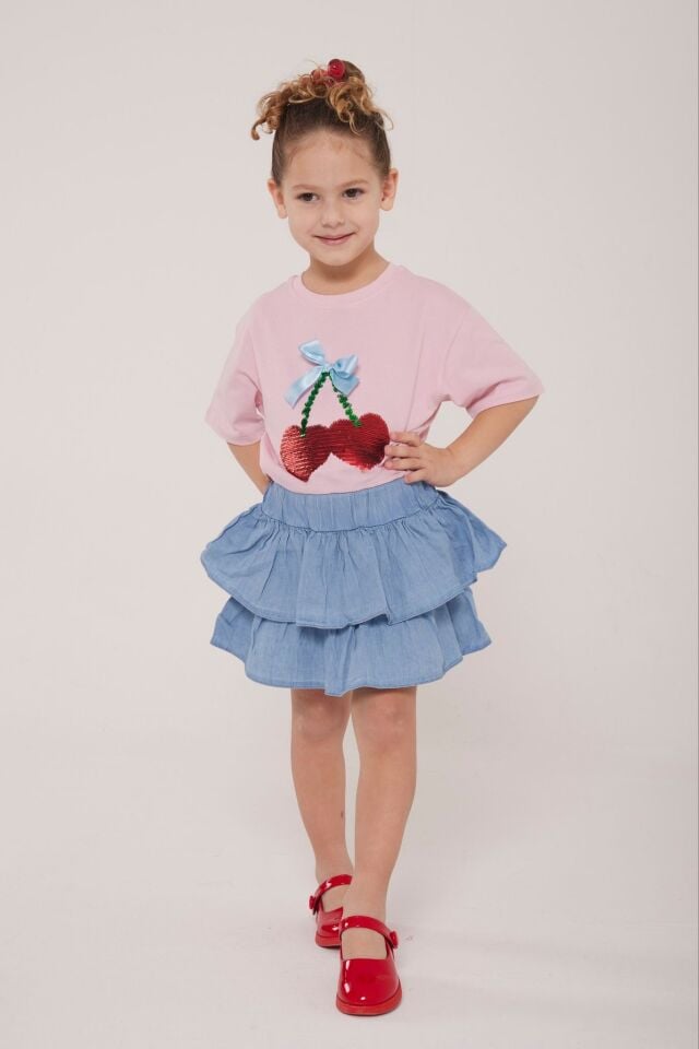 Kirazli Etek Takım 7-8 YAŞ