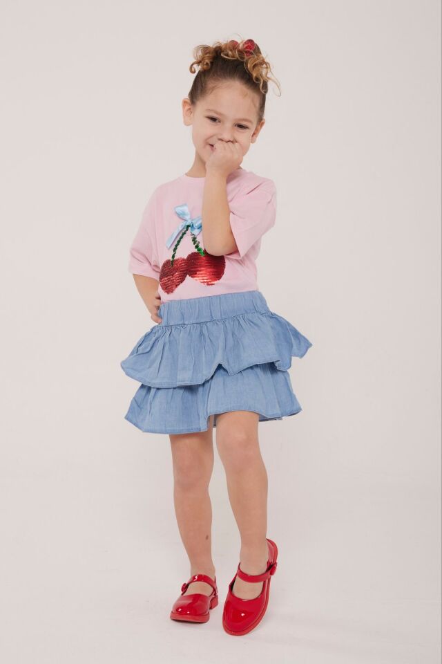 Kirazli Etek Takım 7-8 YAŞ