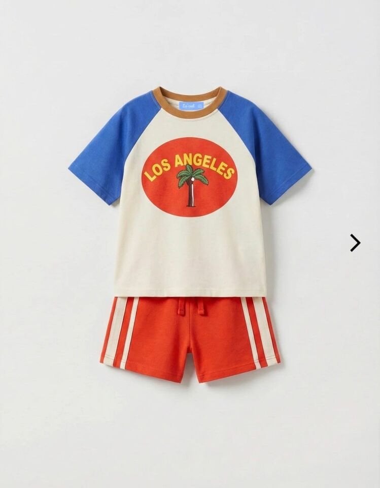 Los Angeles Baskılı Takım 6-7 YAŞ