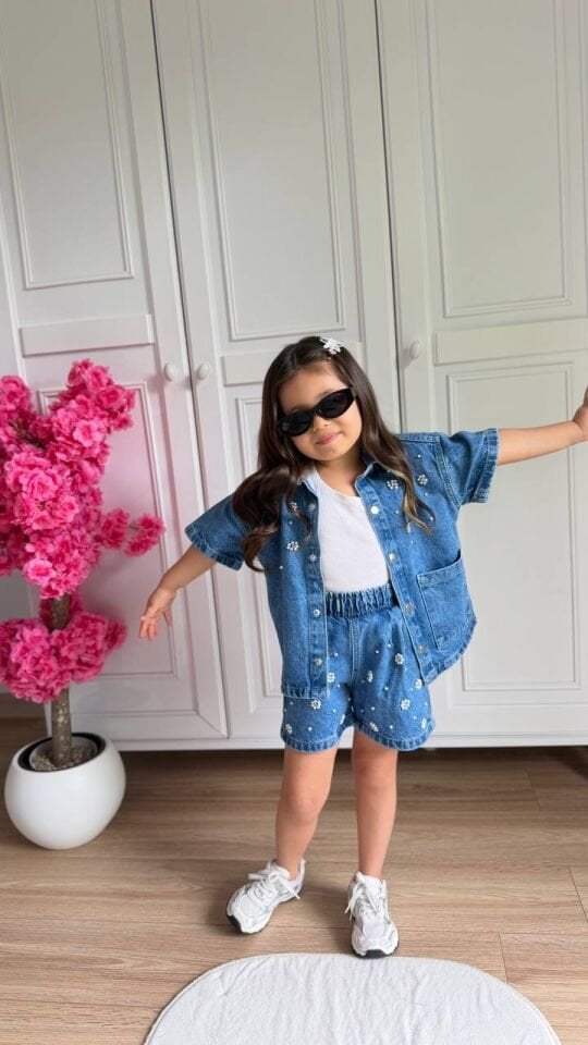 İncili Denim Takım 9-10 YAŞ