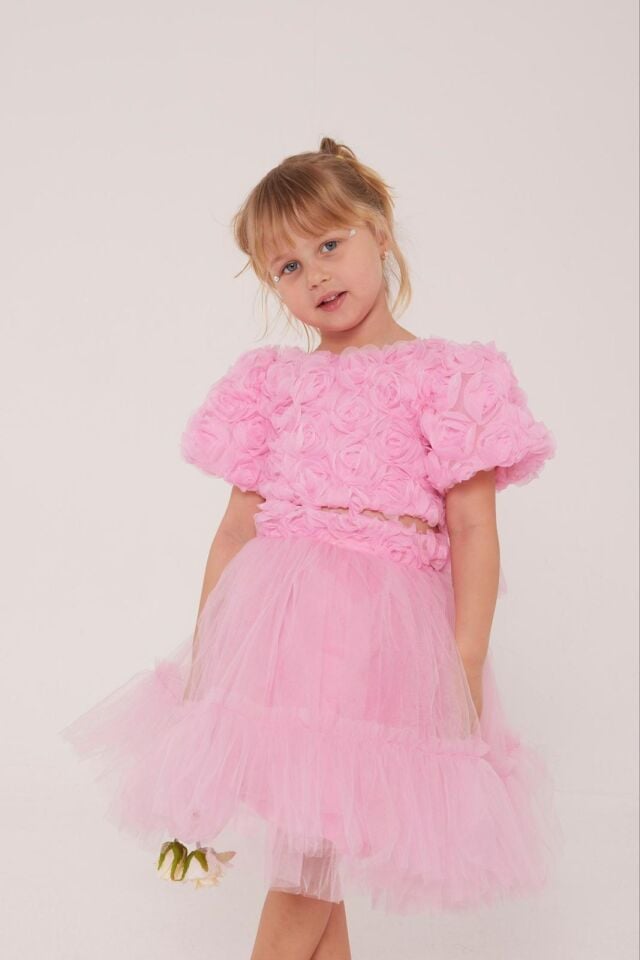 Güllü Tütü Etek Takım 7-8 YAŞ