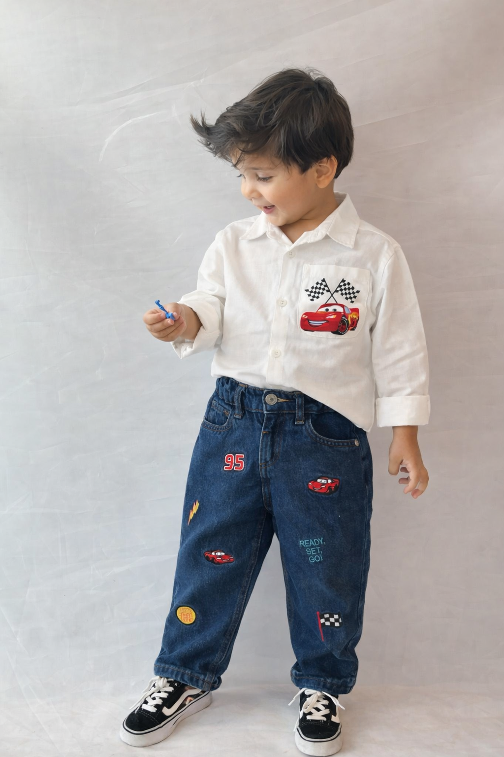 Mc Queen Baskılı Gömlek 5-6 YAŞ