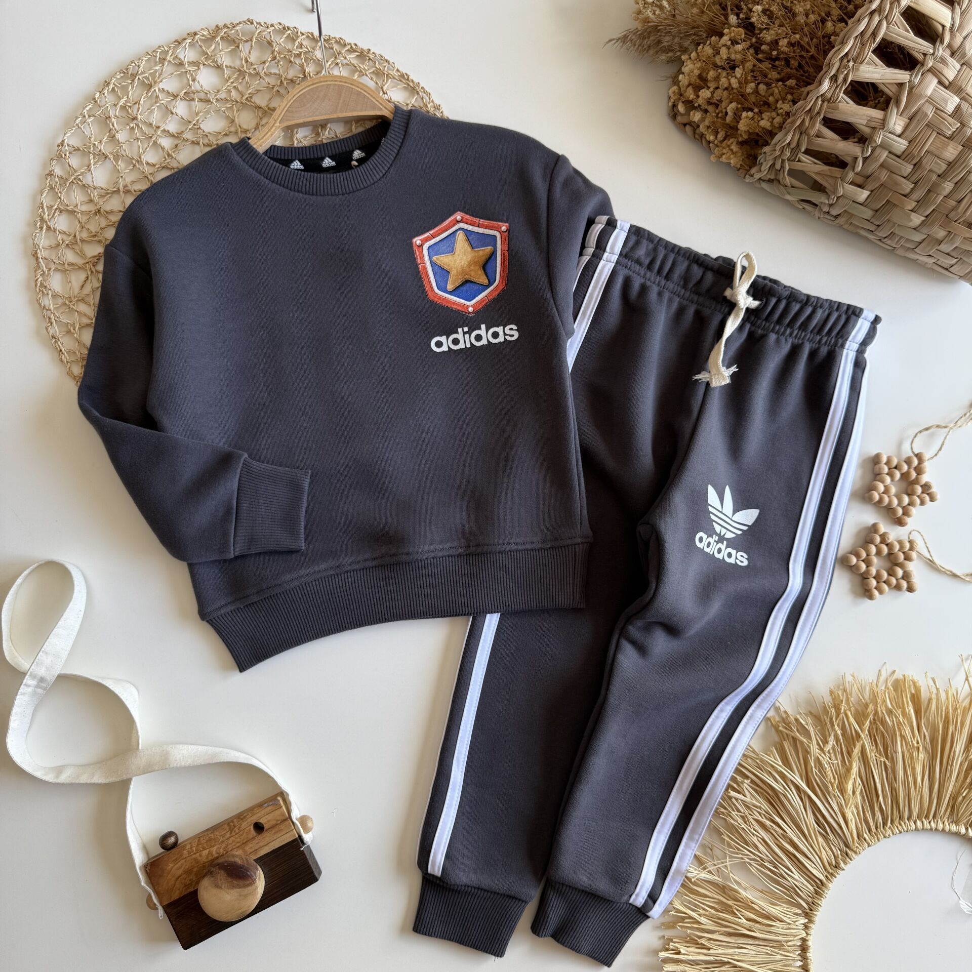 3 İplik Antrasit Ad. Takım 2-3 YAŞ