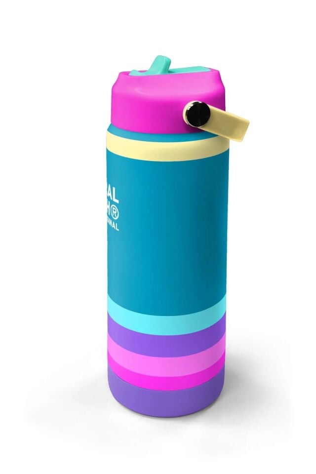 Coral High Pembe Pastel Renkli Katlanır Ağızlıklı Çelik Termos 650 ml 38379 Adet