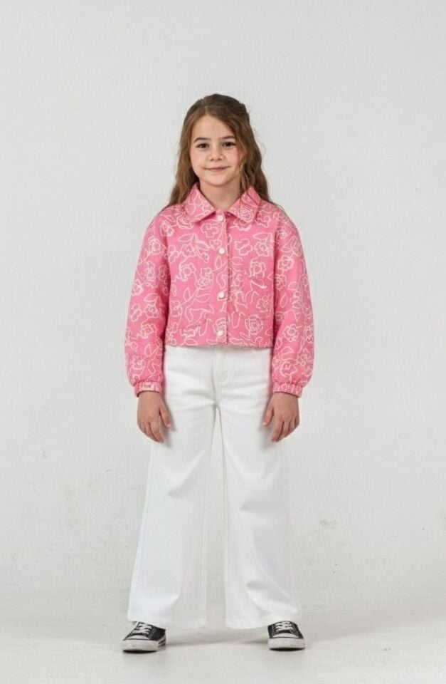 Pembe Çicekli 3'lü Takım 11-12 YAŞ