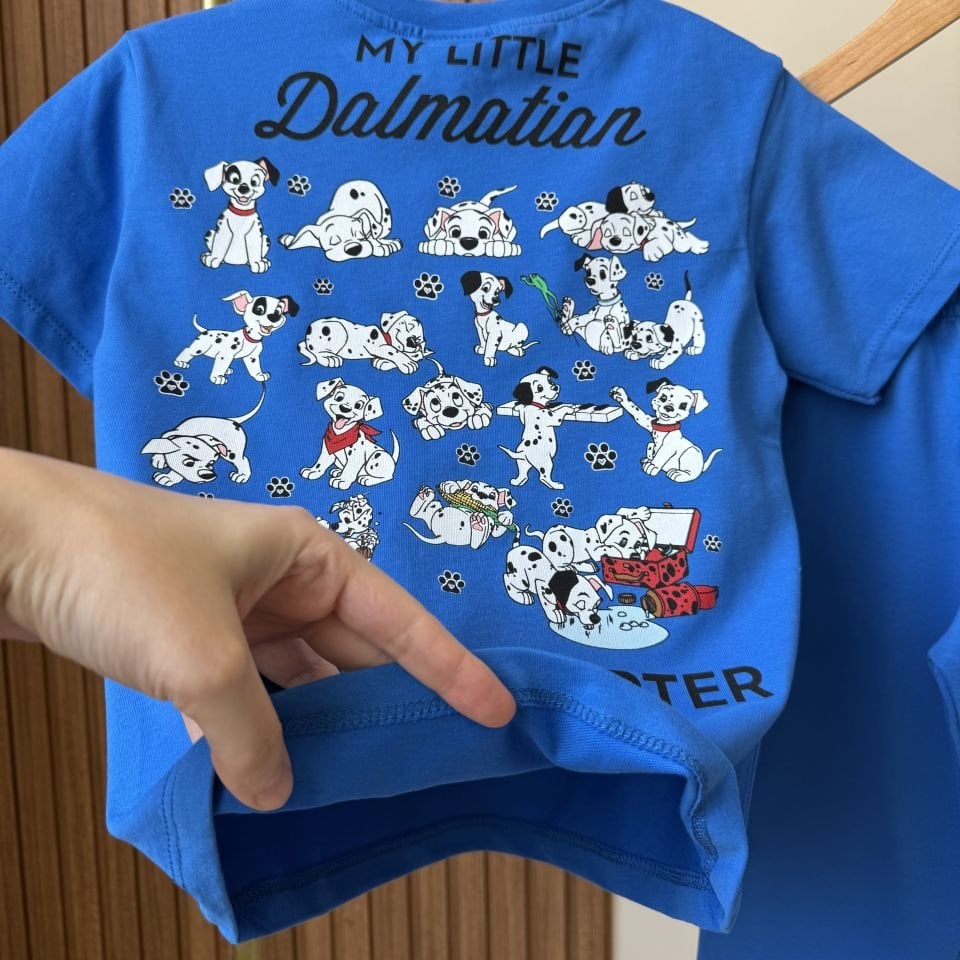 Dalmaçya Baskılı Mavi Takım