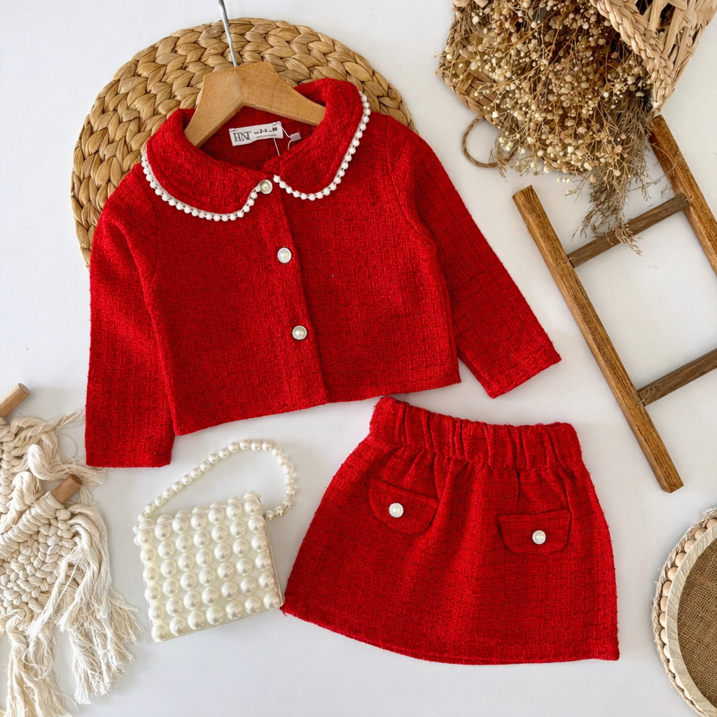 Tüvit Pembe Çantalı Hediyeli Takım 5-6 YAŞ