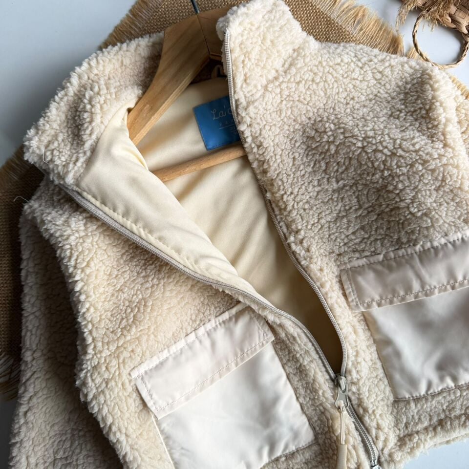 Bej Teddy Mont 6-7 YAŞ