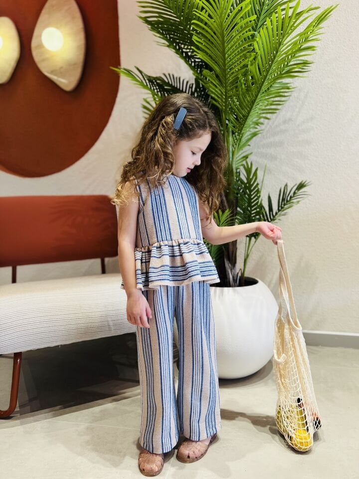 Çizgili Basic Takım 5-6 YAŞ