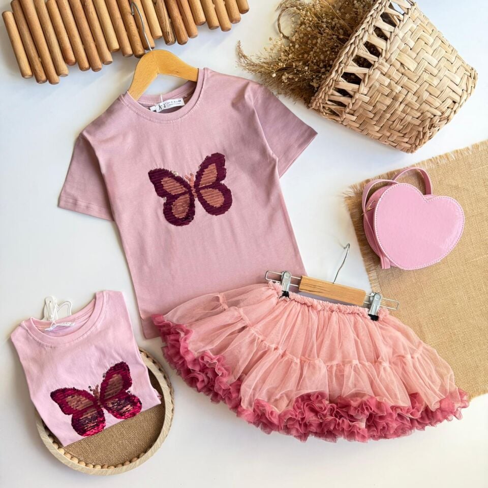 Tütü Etek Kelebek Takım 7-8 YAŞ