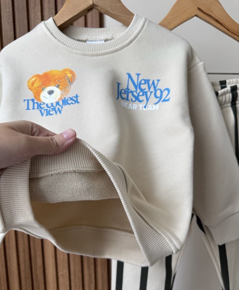 Bear Baskılı Takım 4-5 YAŞ