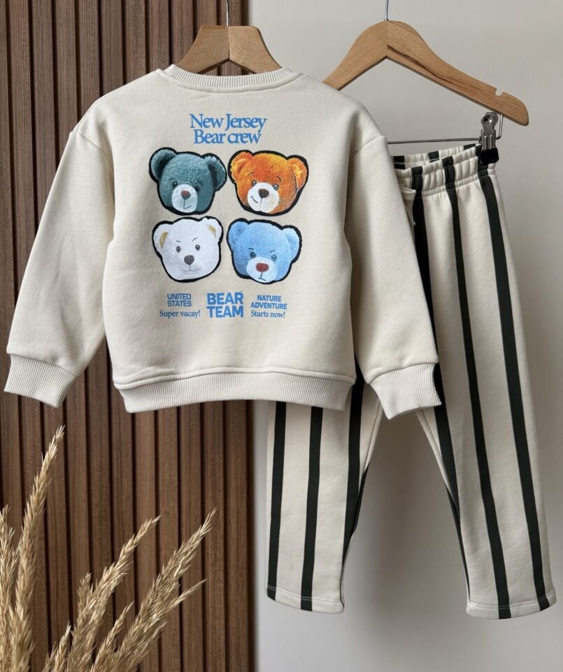 Bear Baskılı Takım