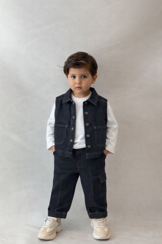 Yelekli K.Lacivert Takım 6-7 YAŞ