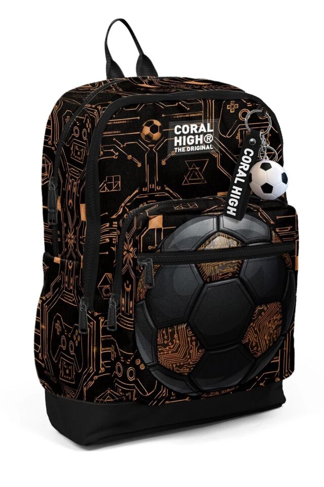 Coral High Kids Futbol Desenli 3’lü Okul Çanta Seti SET0133217 Adet
