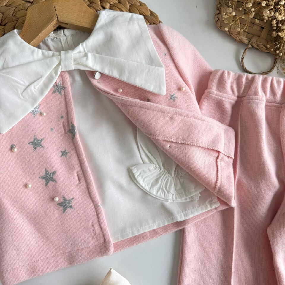 3'lü Yıldızlı Triko Takım 5 YAŞ