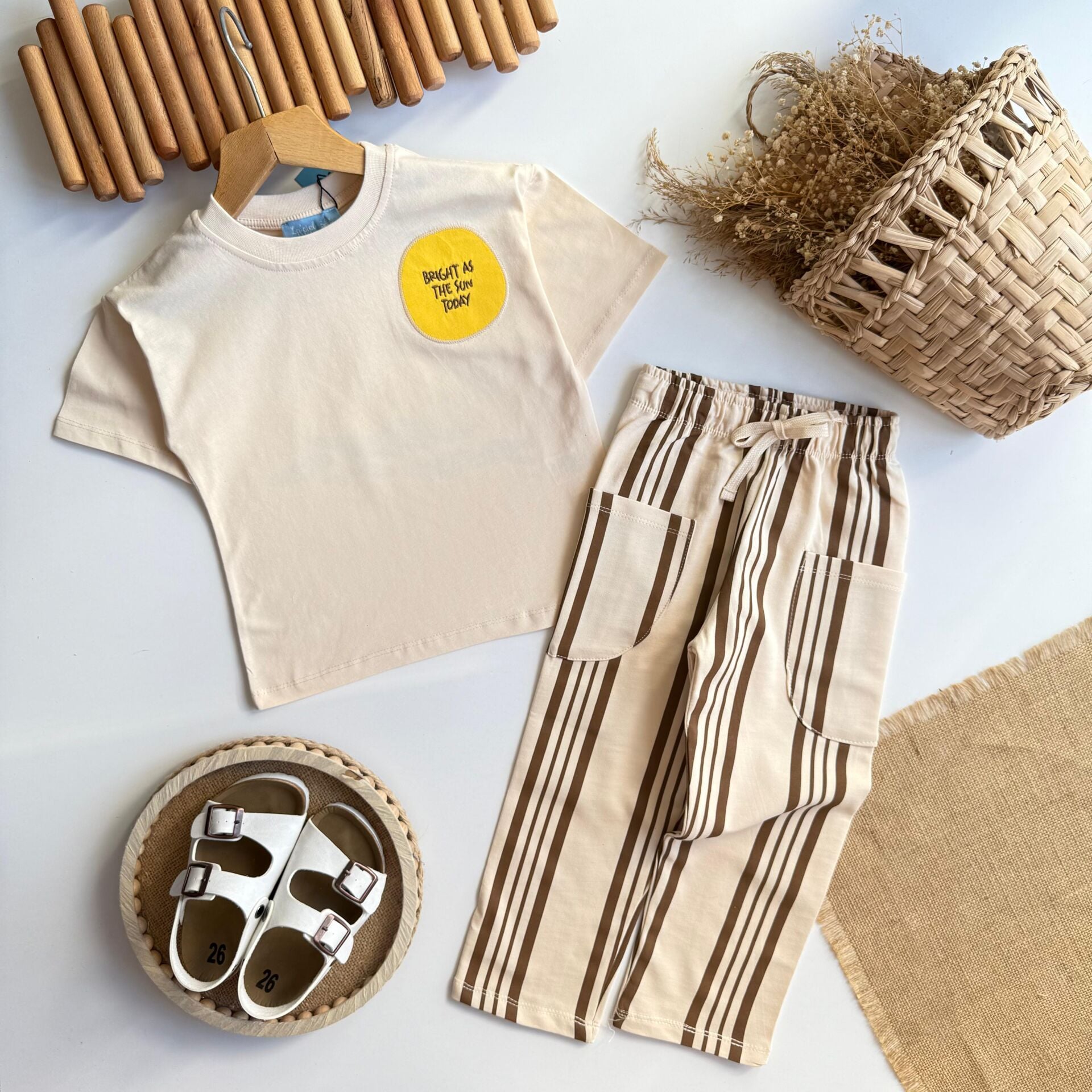 Laciel Paris Yeşil Çizgili Takım 6-7 YAŞ