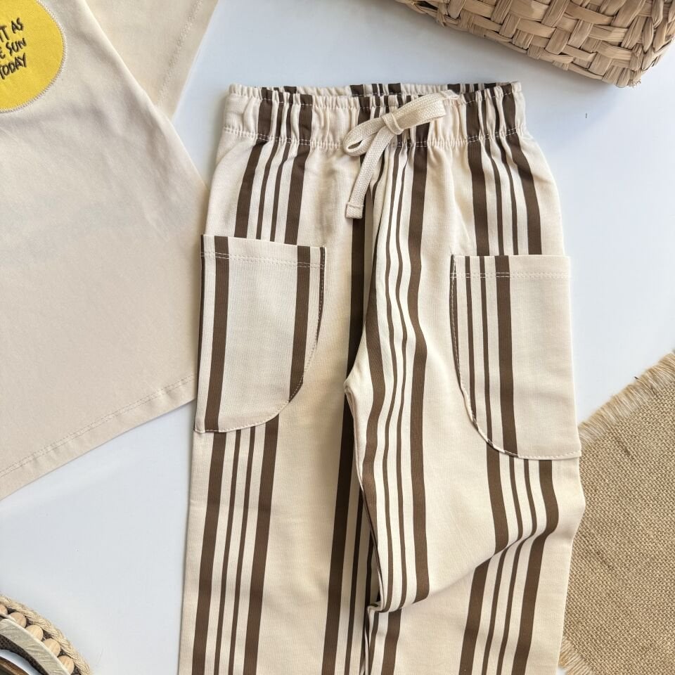 Laciel Paris Yeşil Çizgili Takım 6-7 YAŞ