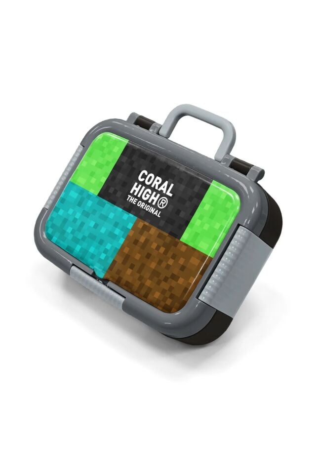 Coral High Kids Craft Desenli Paslanmaz Çelik Beslenme Kabı 39116 Adet