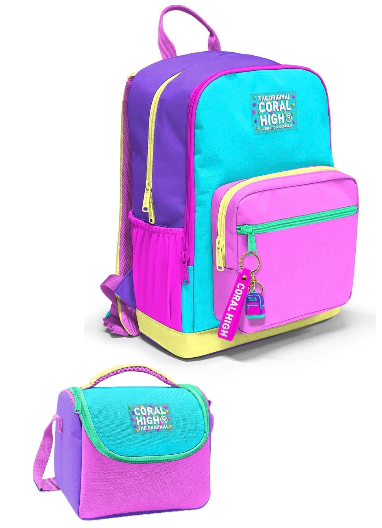 Coral High Çok Renkli Okul Sırt Çantası 23676 Adet
