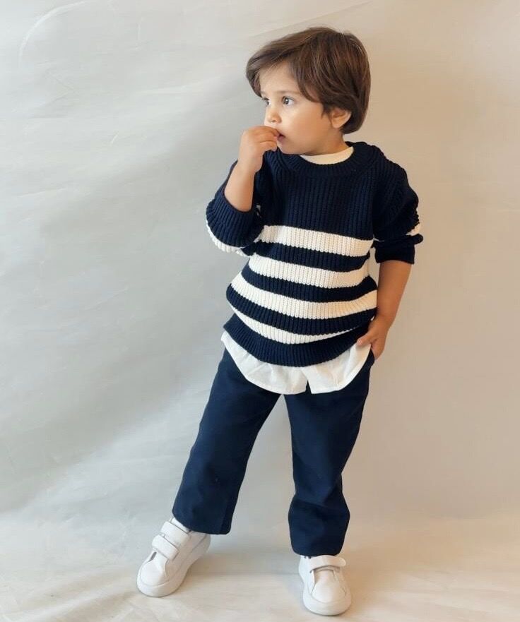 Triko Tshirt Detaylı Kanvas Takım 7-8 YAŞ