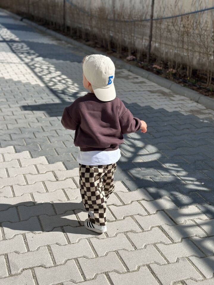 Bear Baskılı Dama Takım 9-10 YAŞ