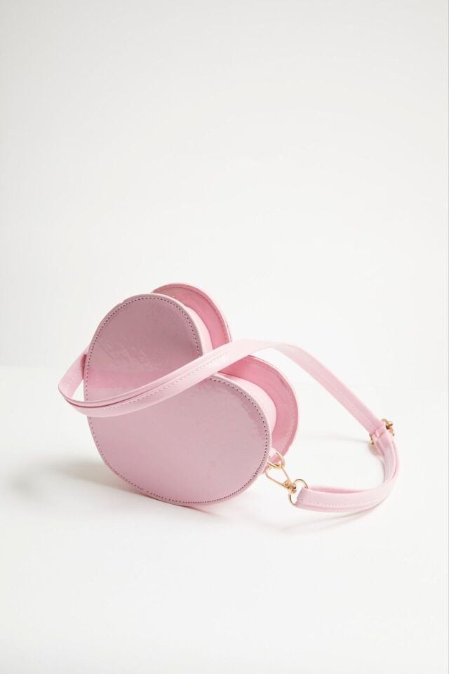 Pembe kalp Çanta Adet