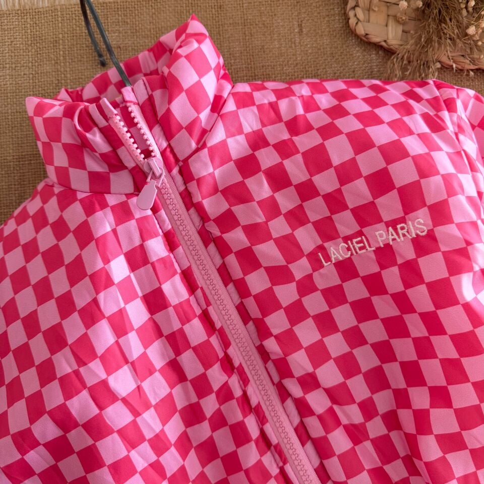 Dama Pembe Şişme Mont 6-7 YAŞ