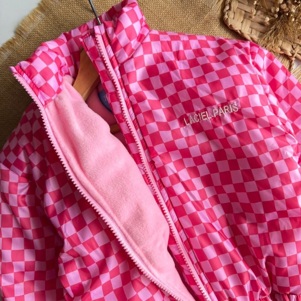 Dama Pembe Şişme Mont 6-7 YAŞ