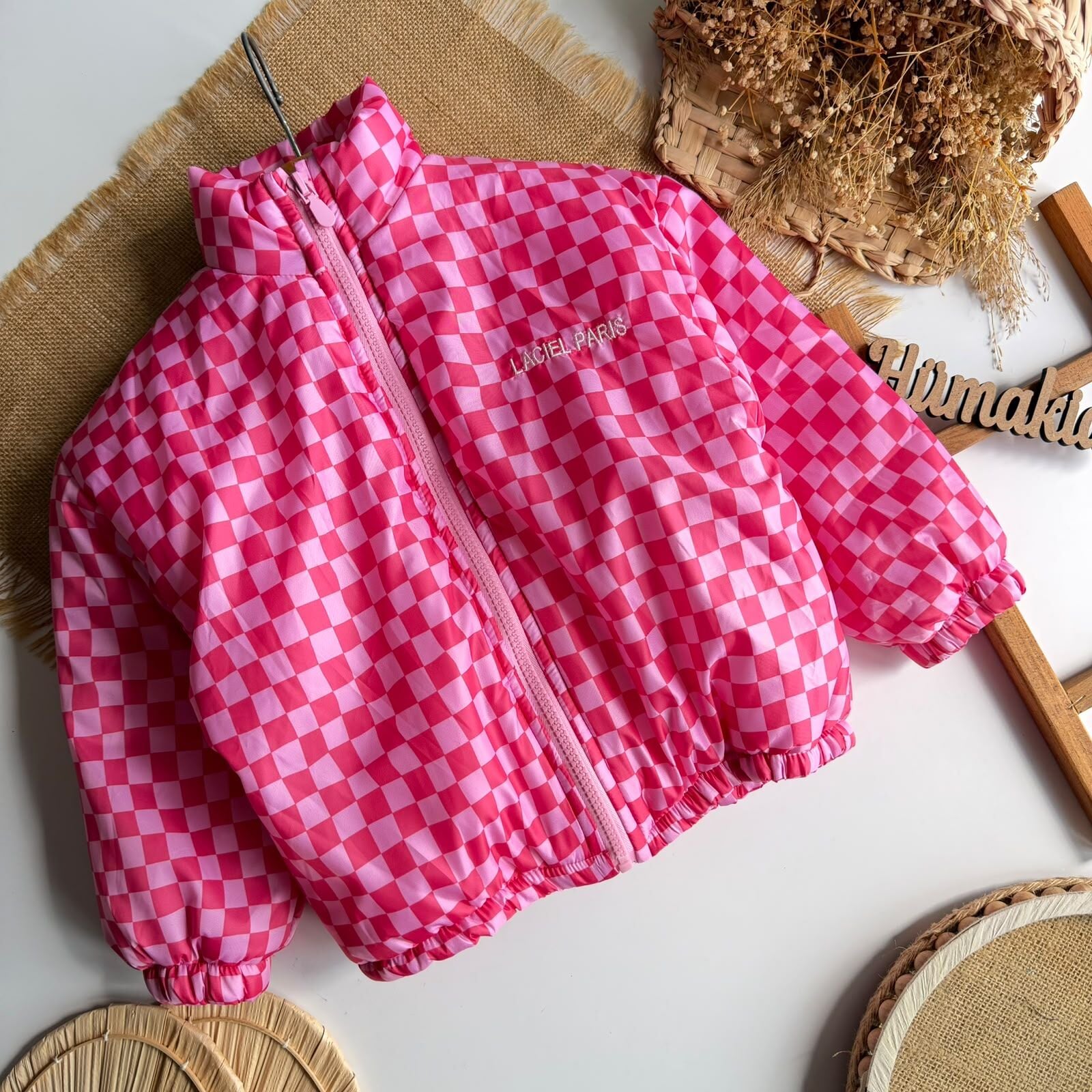 Dama Pembe Şişme Mont 5-6 YAŞ