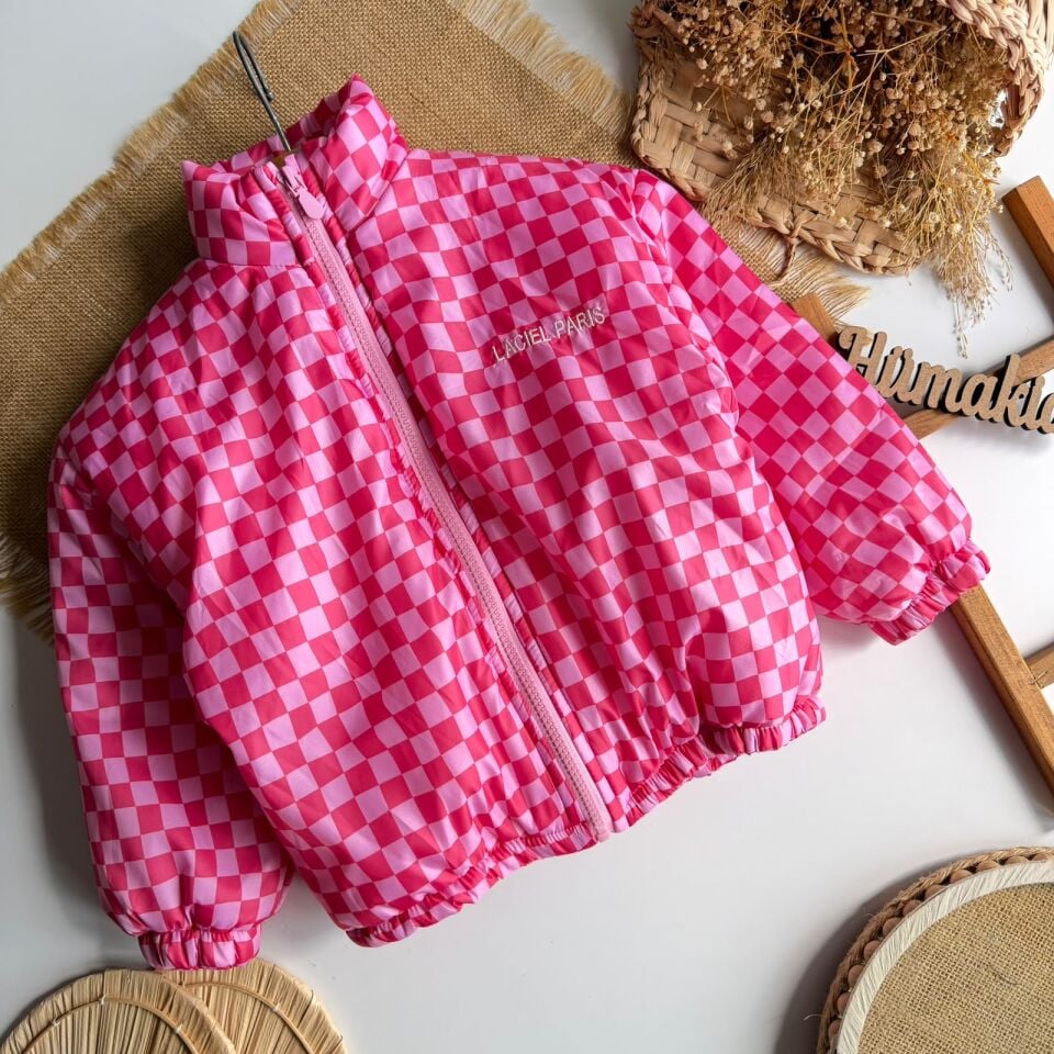 Dama Pembe Şişme Mont 6-7 YAŞ