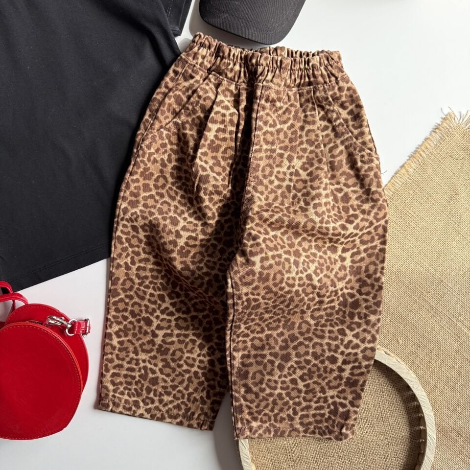 Laciel Leopar Pantolon 6-7 YAŞ