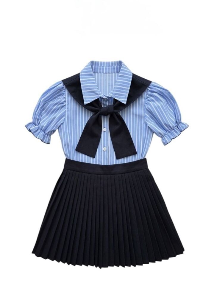 Kardeş Kombini Çizgili Piliseli Takım 9-10 YAŞ