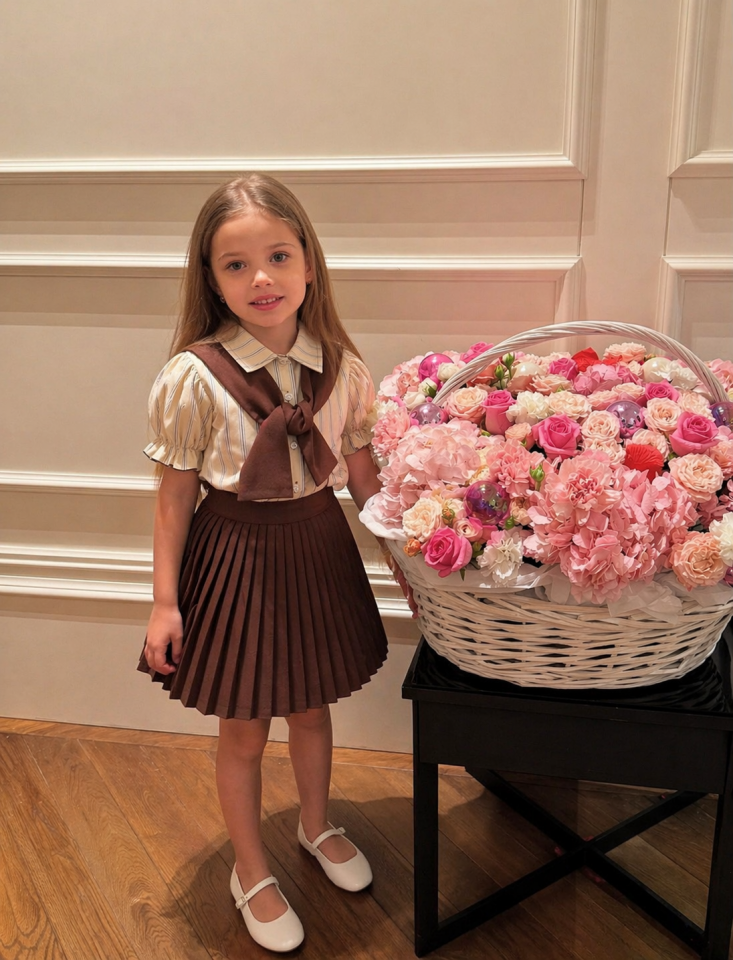 Kardeş Kombini Çizgili Piliseli Takım 7-8 YAŞ