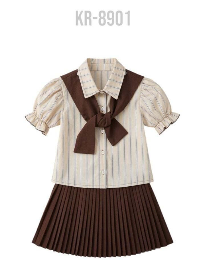 Kardeş Kombini Çizgili Piliseli Takım 9-10 YAŞ