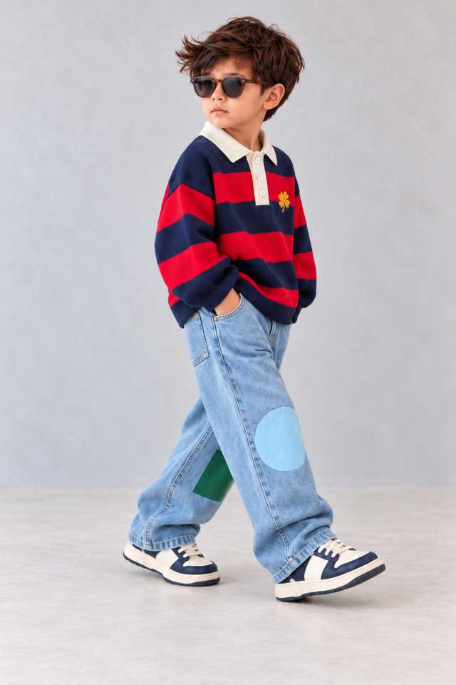 Triko Denim Takım 9-10 YAŞ