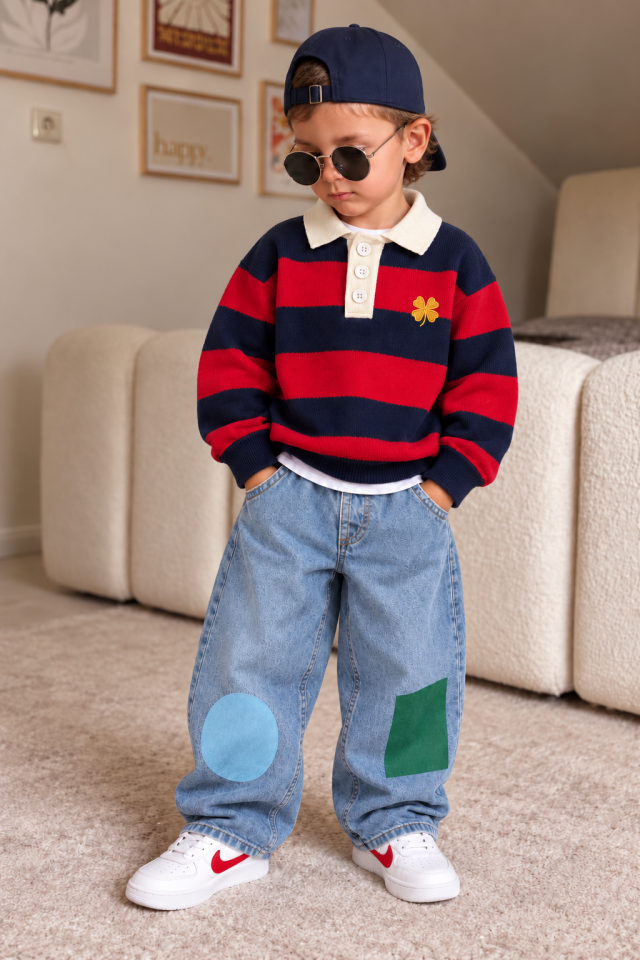 Triko Denim Takım 9-10 YAŞ