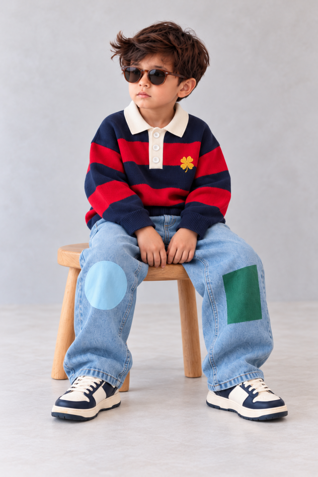 Triko Denim Takım 9-10 YAŞ
