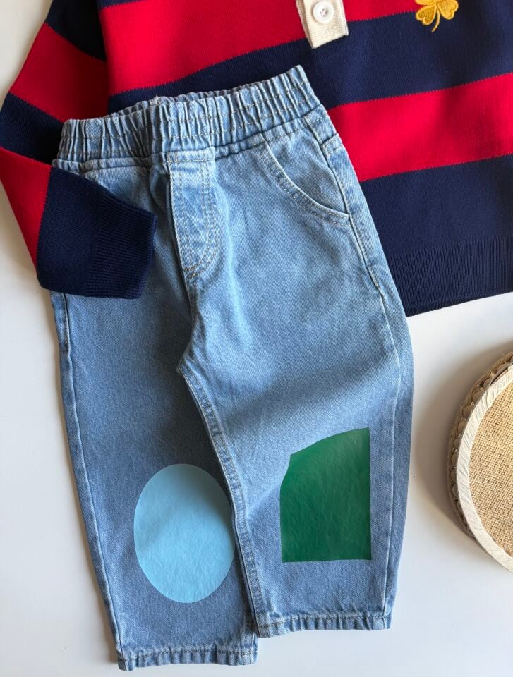 Triko Denim Takım 9-10 YAŞ
