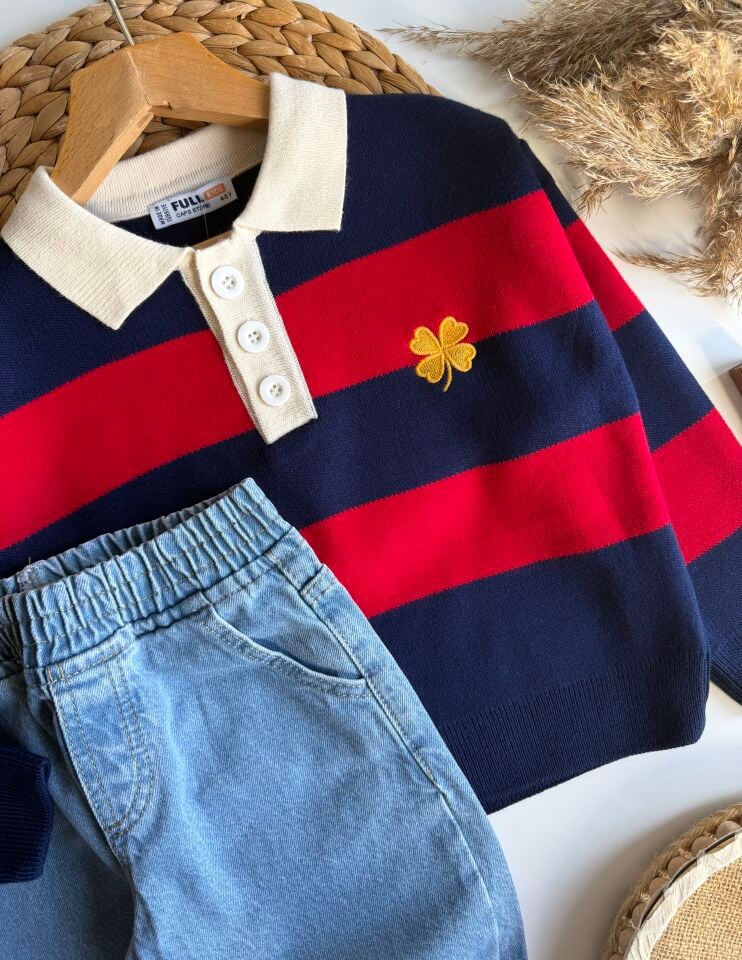 Triko Denim Takım 9-10 YAŞ