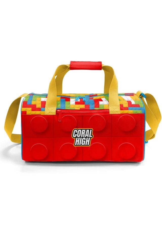 Coral High Renkli Blok Desenli Spor Çantası 27522 Adet