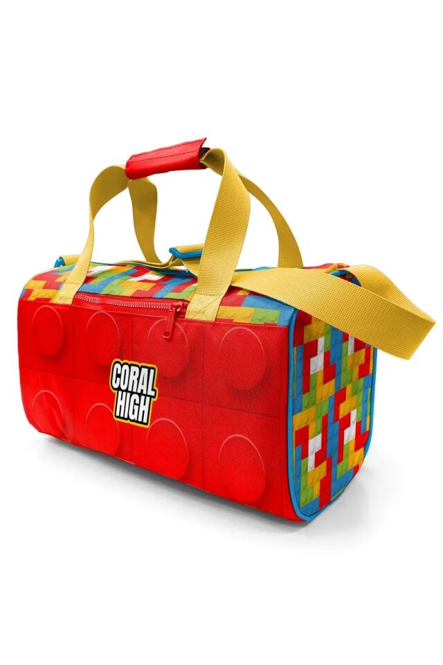 Coral High Renkli Blok Desenli Spor Çantası 27522 Adet