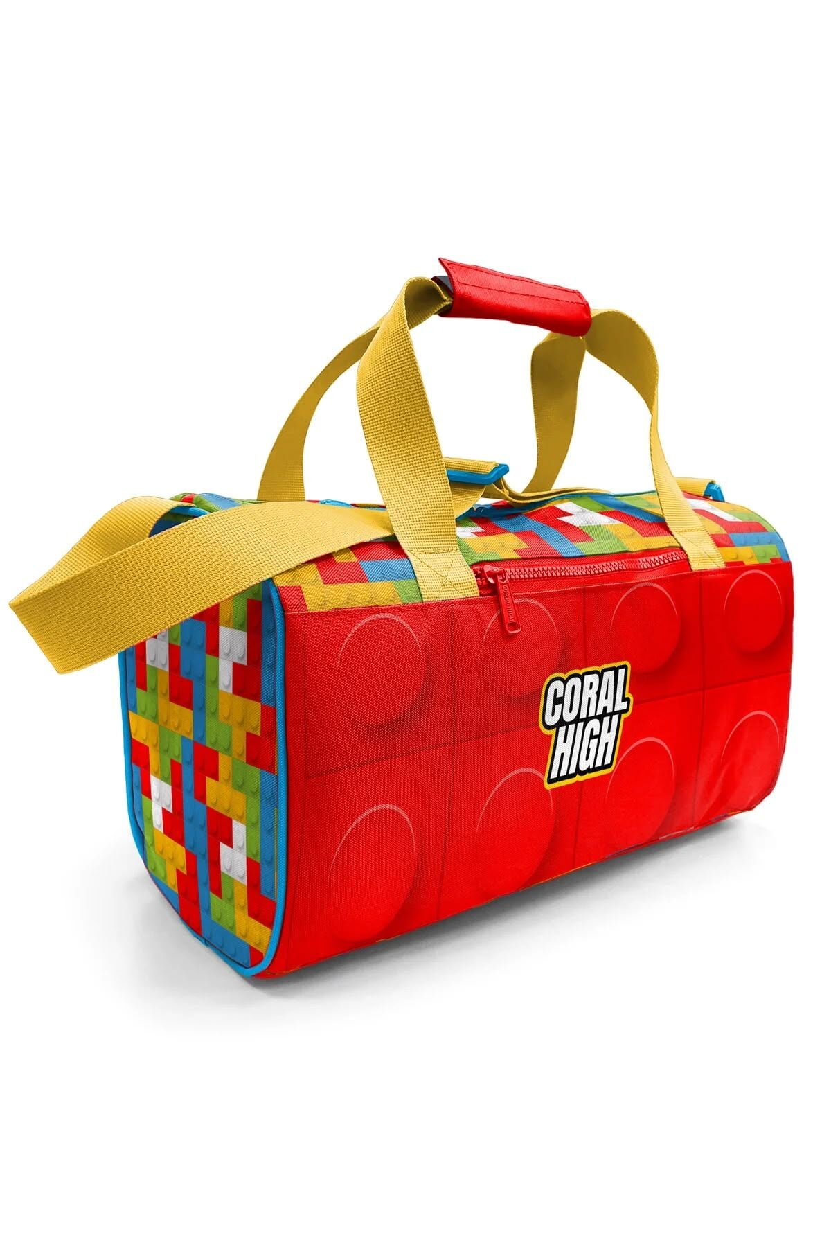 Coral High Renkli Blok Desenli Spor Çantası 27522 Adet